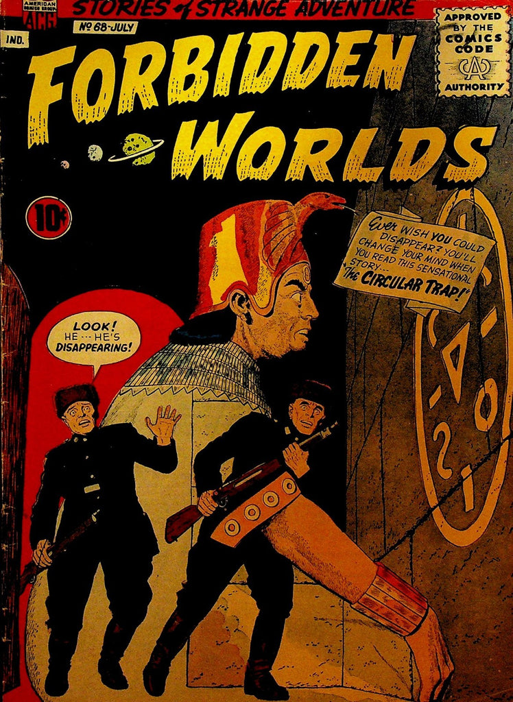 Forbidden Worlds 68 ACG 1958 The Circular Trap0