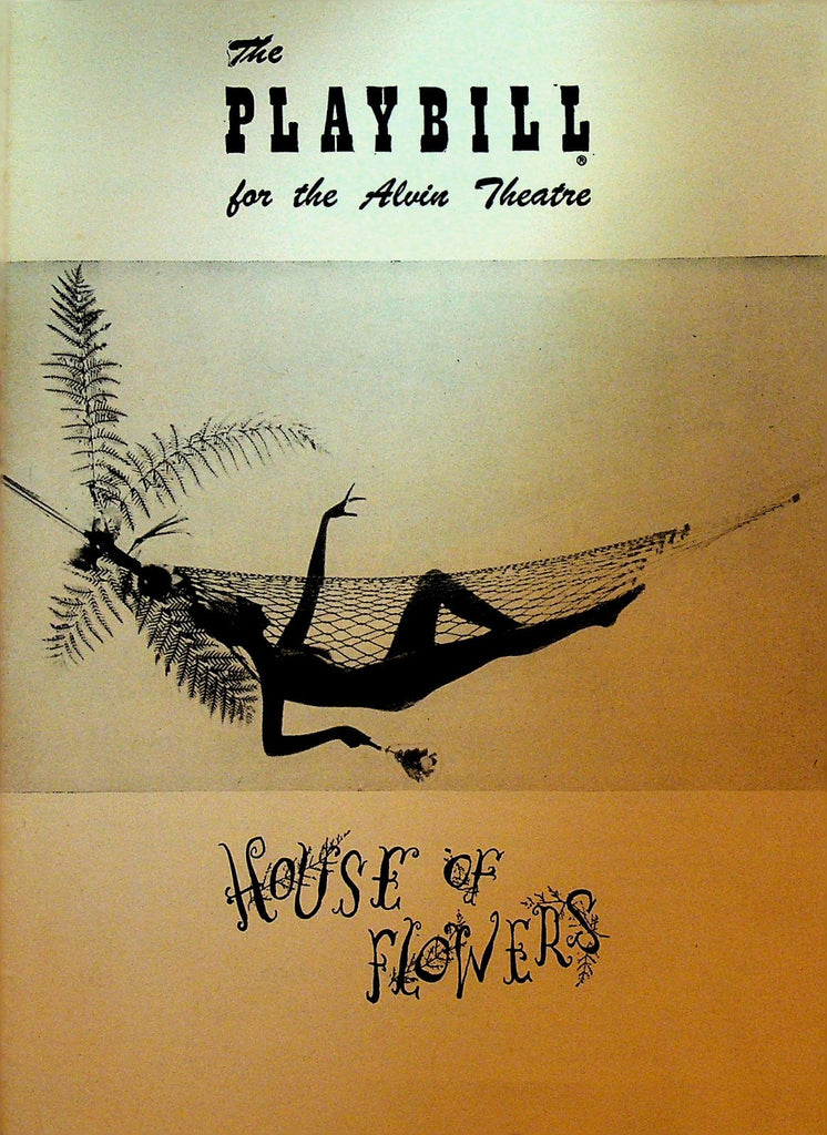 House of Flowers Playbill March 28 1955 Pearl Bailey Diahann Carroll0