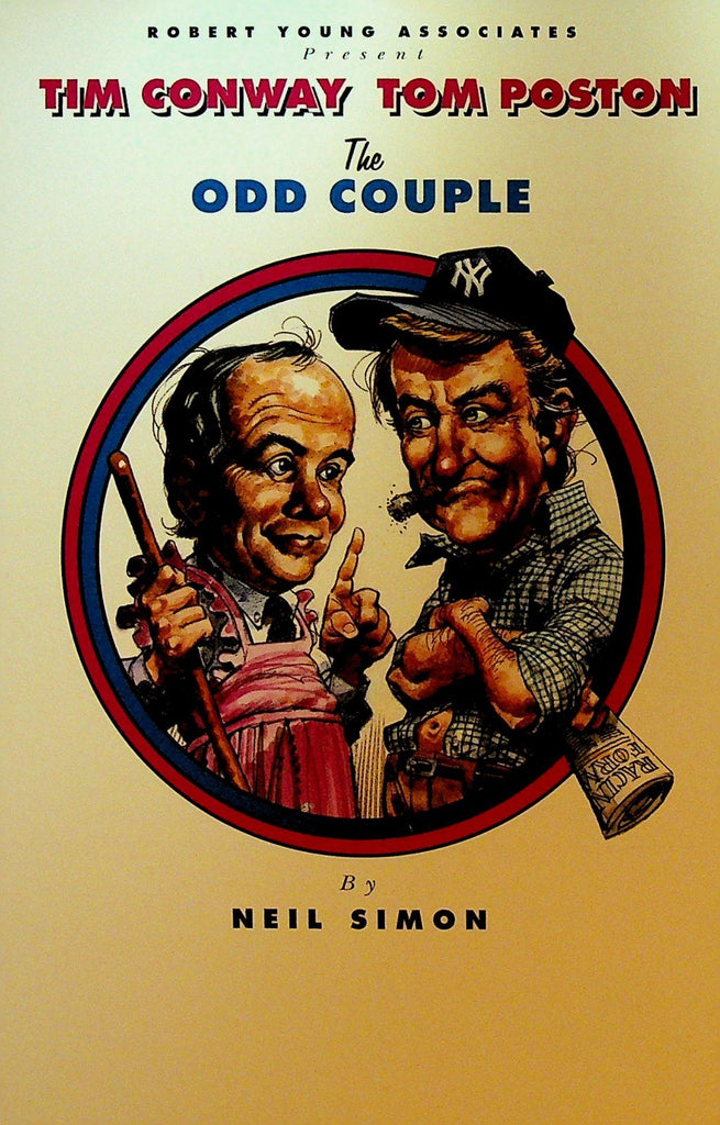 The Odd Couple 1991 Ad Sheet Jack Davis Art Tim Conway Tom Poston0