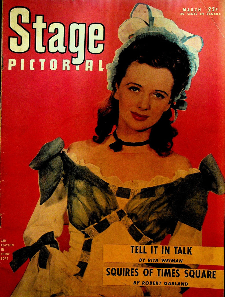 Stage Pictorial March 1946 Paul Robeson Ethel Waters Bill Robinson0