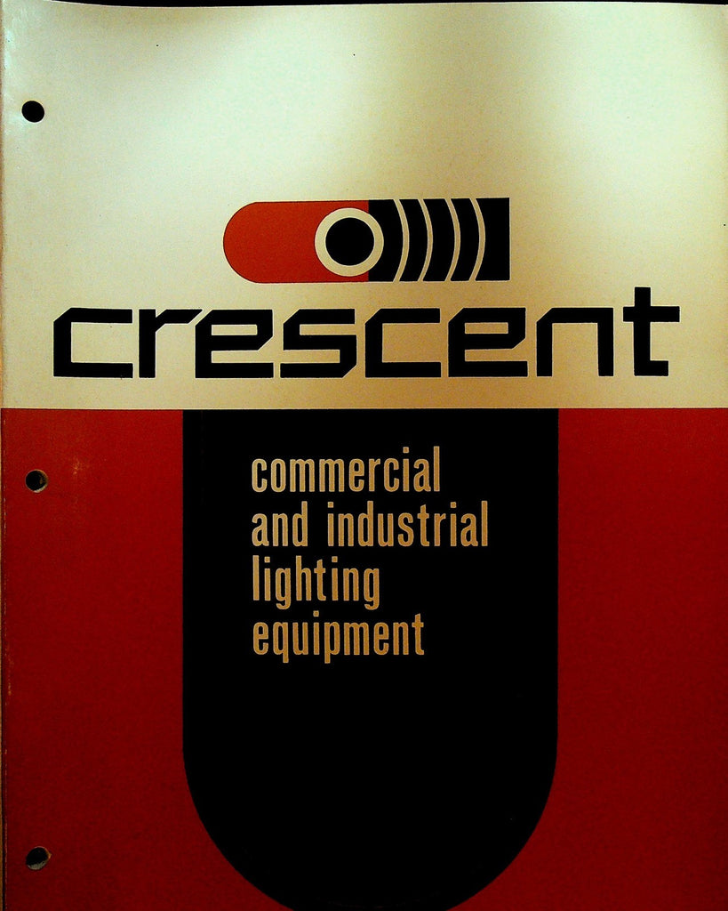 Crescent Commercial and Industrial Lighting Equipment Catalog 1971 Pennsauken NJ0