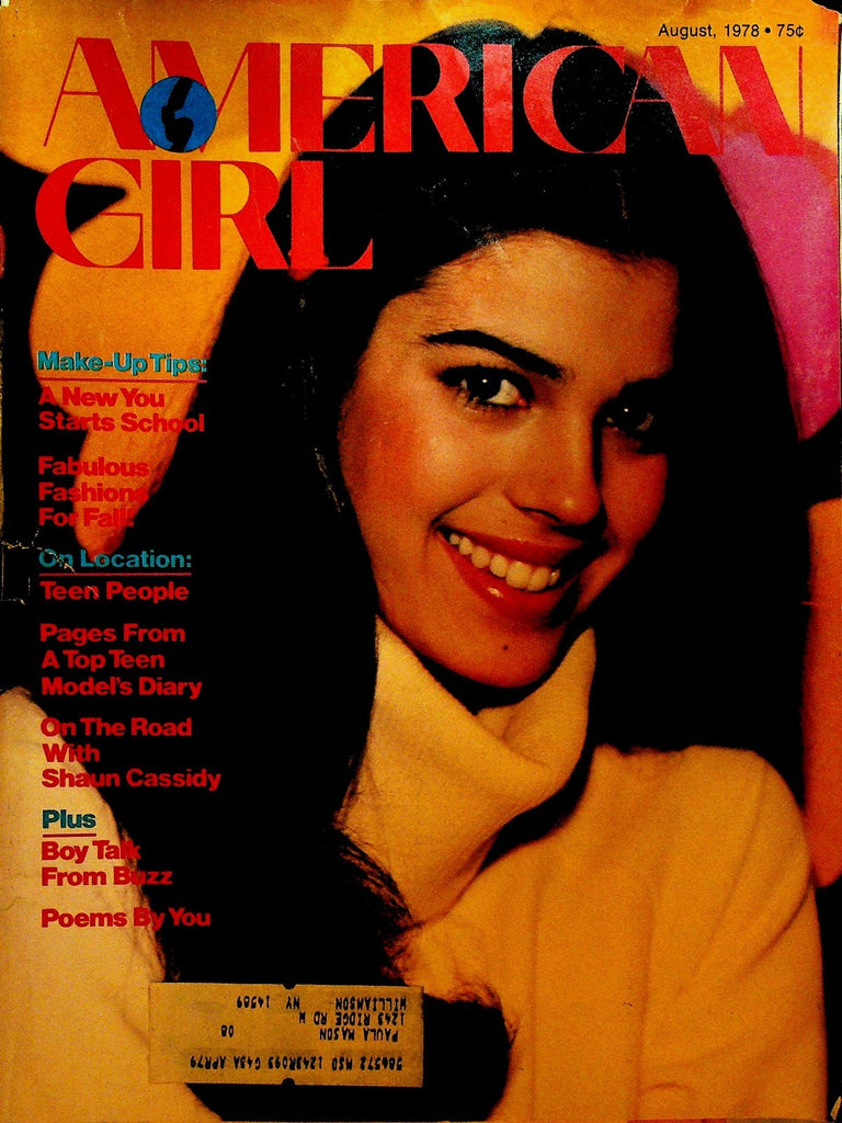 American Girl Magazine August 1978 Girl Scouts Shaun Cassidy Ruth Boyd0