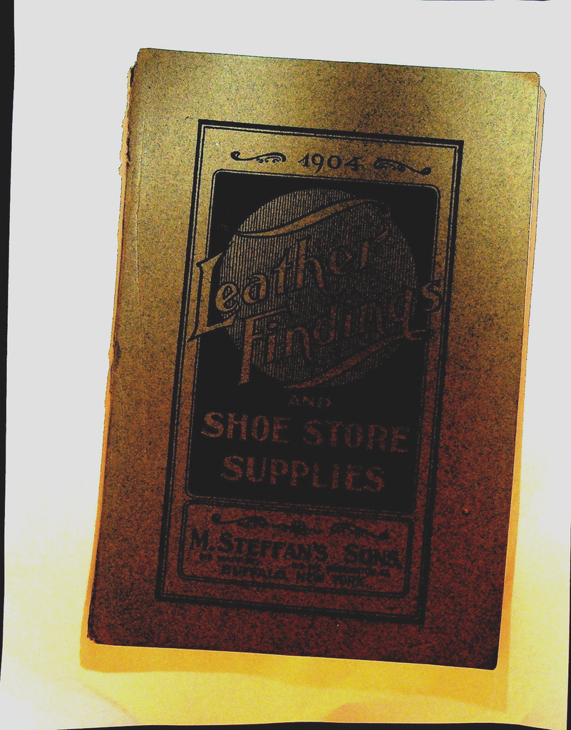 Leather Findings & Shoe Store Supplies Catalog 1904 M Steffan's Sons Buffalo NY0