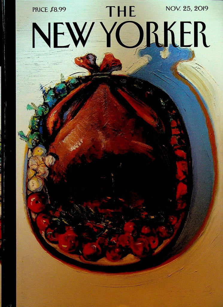 New Yorker November 25 2019 Thanksgiving Wayne Thiebaud John Edgar Wideman