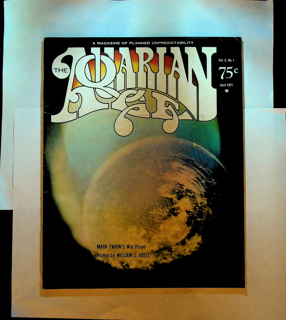 The Aquarian Age Magazine April 1971 Vol 2 #1 Larry Welz The Holy Five0