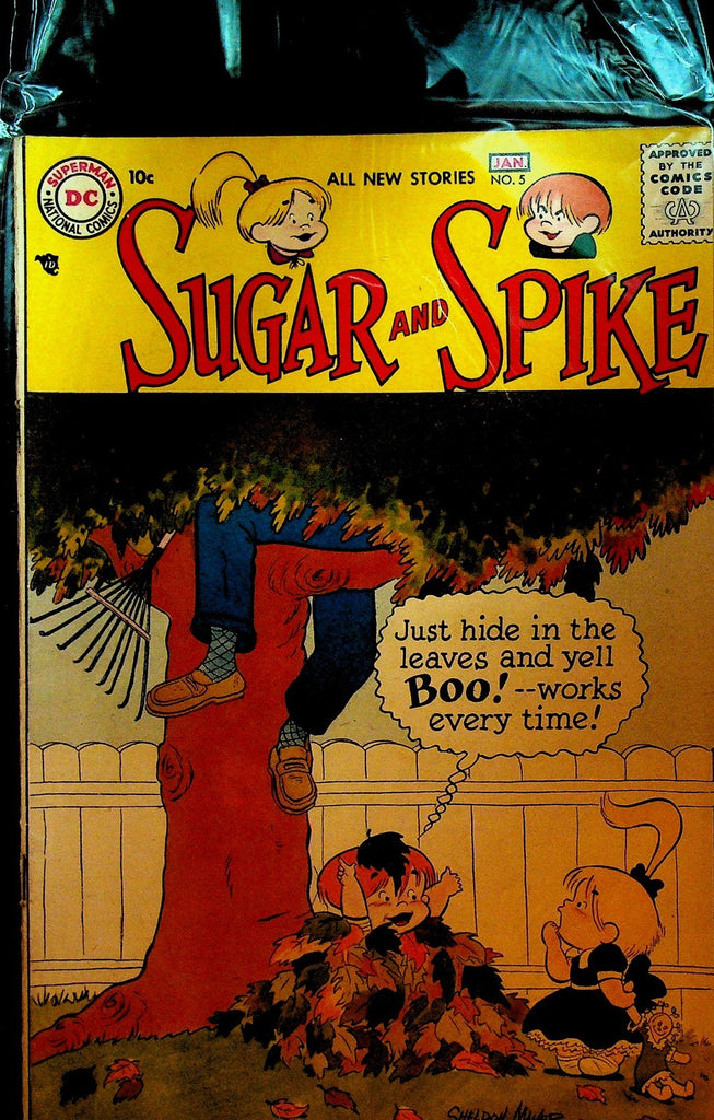 Sugar and Spike #5 DC Comics Sheldon Mayer 1957 Silver Age0