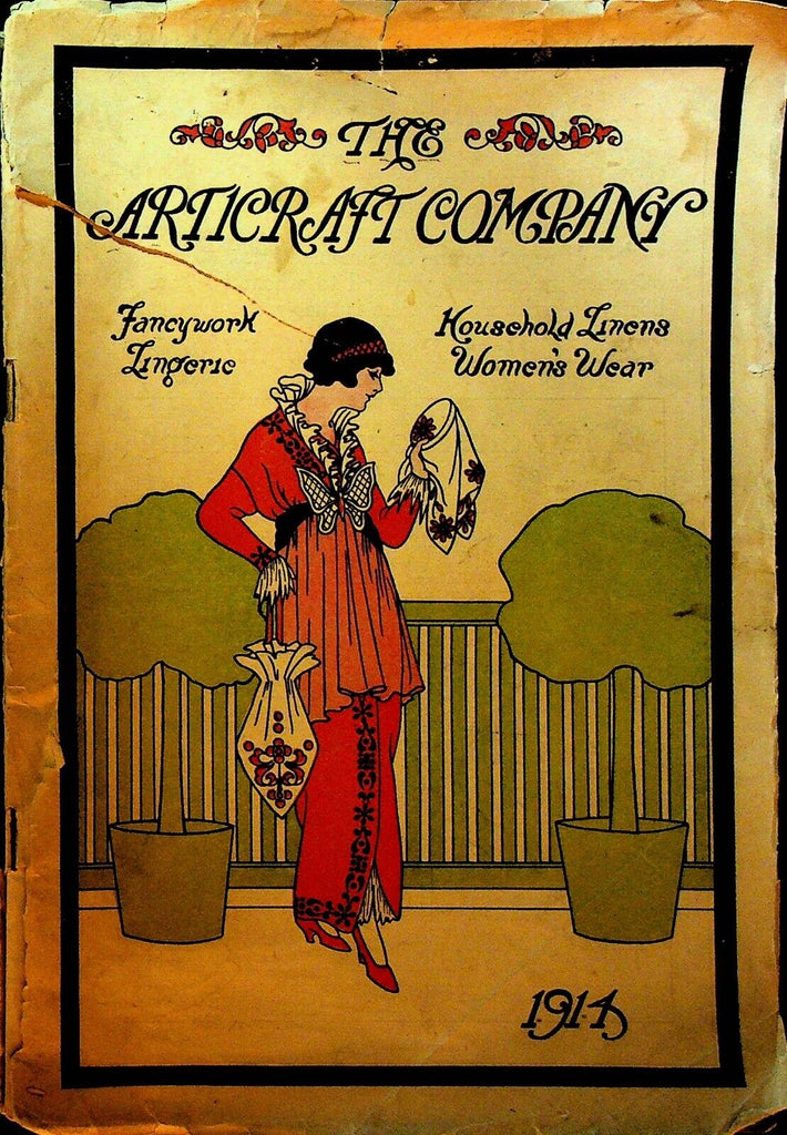The Articraft Company 1914 Catalog Fancywork Lingerie Linen Women's Wear
