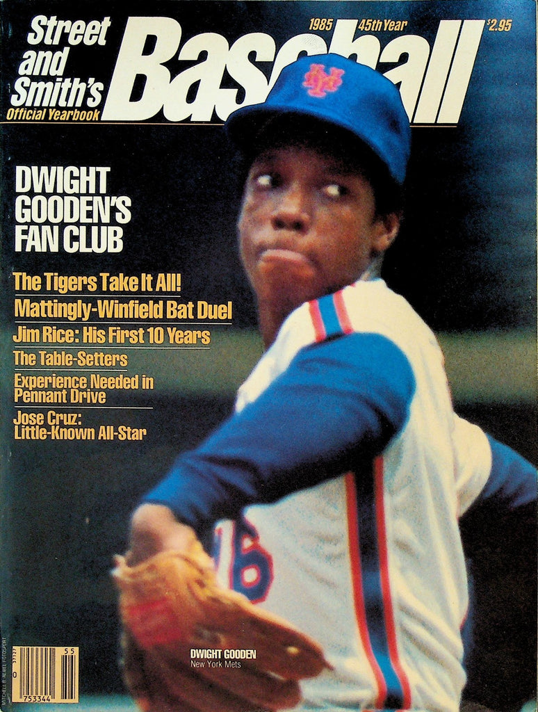 Street & Smith's Official Baseball Yearbook 1985 Dwight Gooden Don Mattingly0