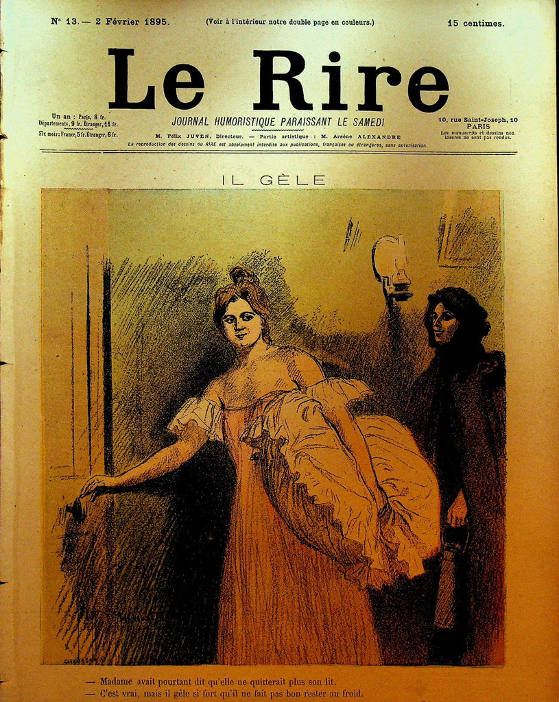 La Rire French Humor Magazine 13 February 2 18950