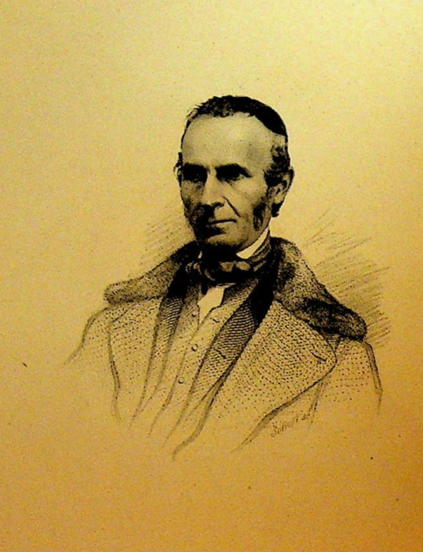 John Greenleaf Whittier Quaker Poet Abolitionist Print 1800s0