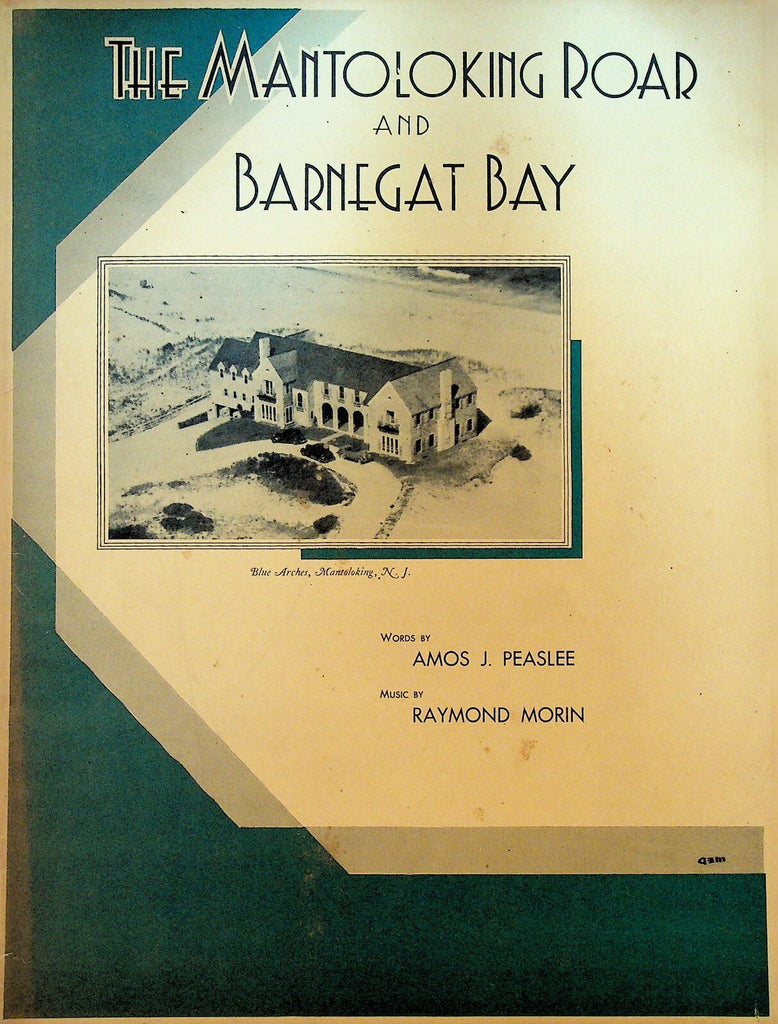The Mantoloking Road & Barnegat Bay New Jersey Sheet Music Amos J Peaslee0