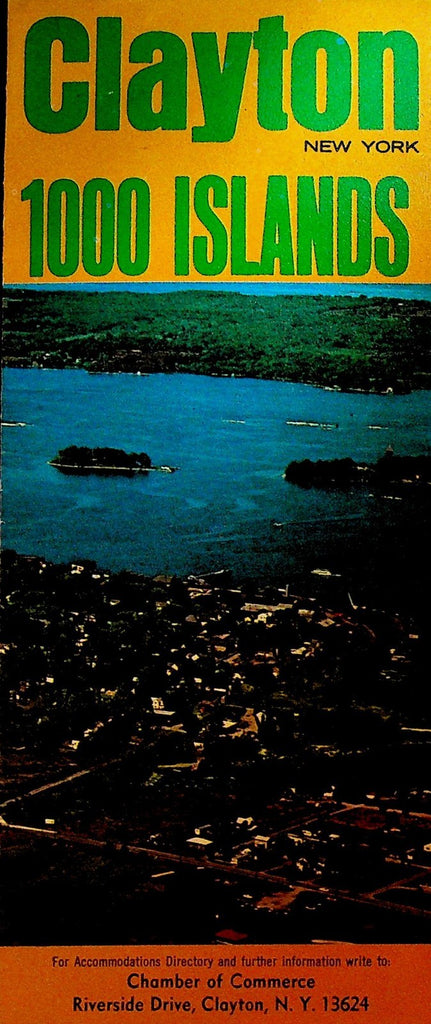 Clayton Thousand Islands NY Brochure 1960s0