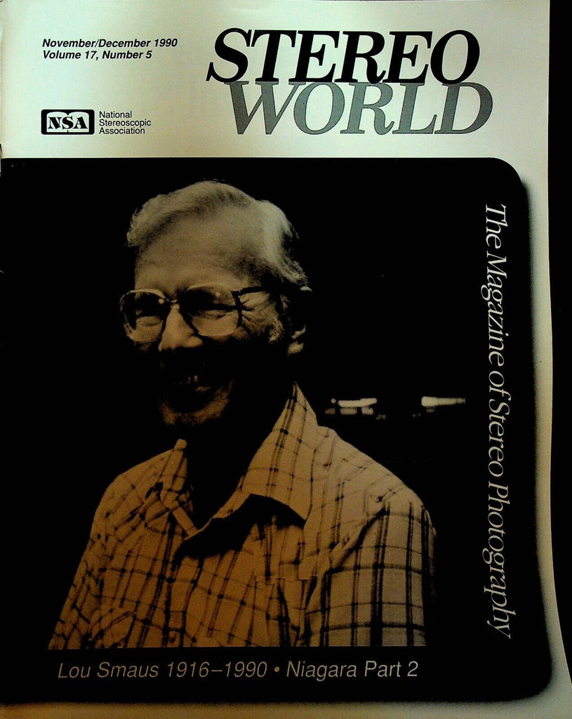 Stereo World Magazine of Photography November 1990 Lou Smaus George Barnard