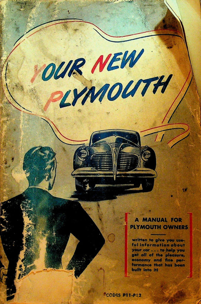 Your New Plymouth 1940 Booklet Cars Automobiles0