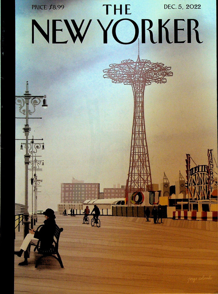 The New Yorker December 5 2022 Yam Karkai Metallica Mick Herron Jorge Colombo0