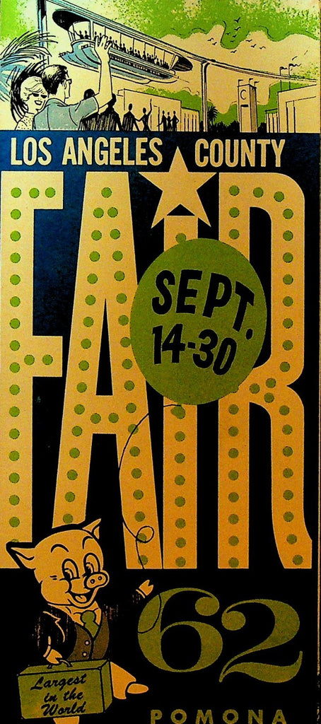 Los Angeles County Fair Brochure 1962 Gisele MacKenzie Tex Williams0