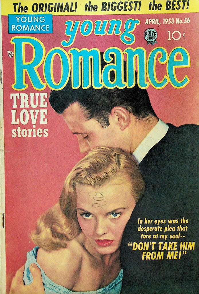 Young Romance 56 Prize Publication 1953 Golden Age Romance Comic Simon & Kirby0