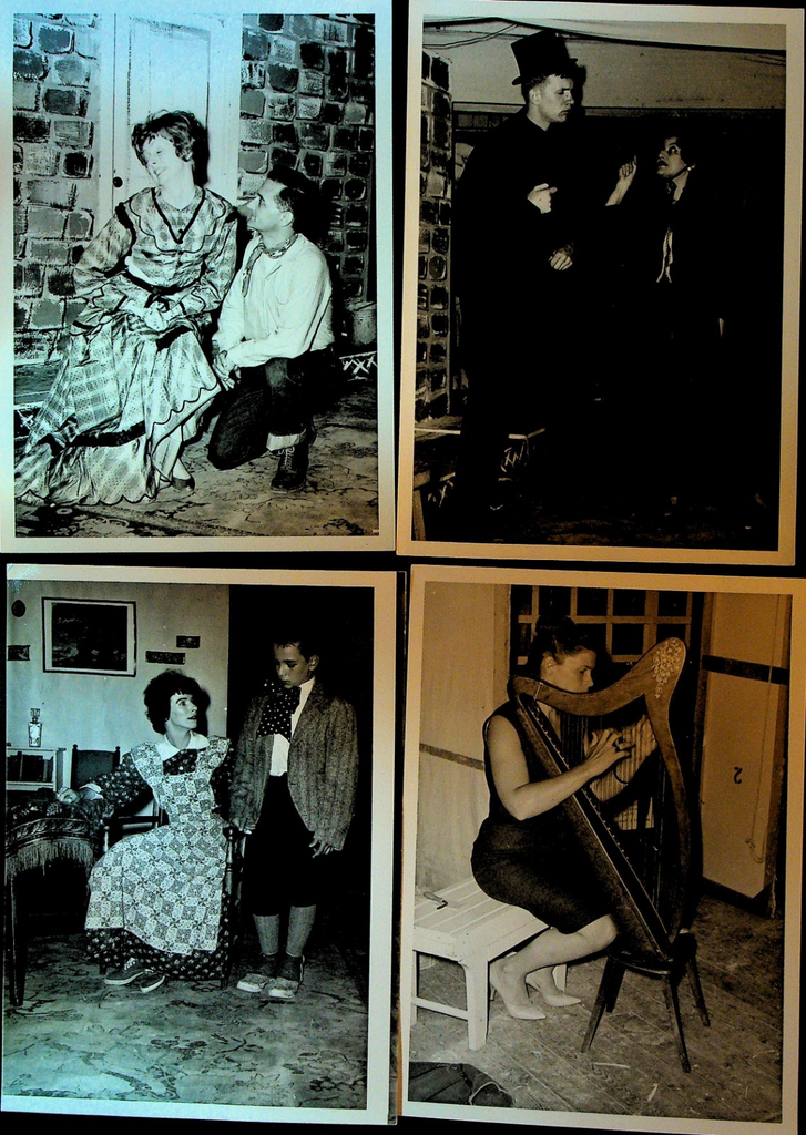 Upstate New York Play Acting Lot of 6 Photos 19640