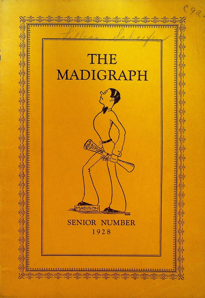 The Madigraph School Magazine Madison Junior High Rochester NY May 1928 Senior0