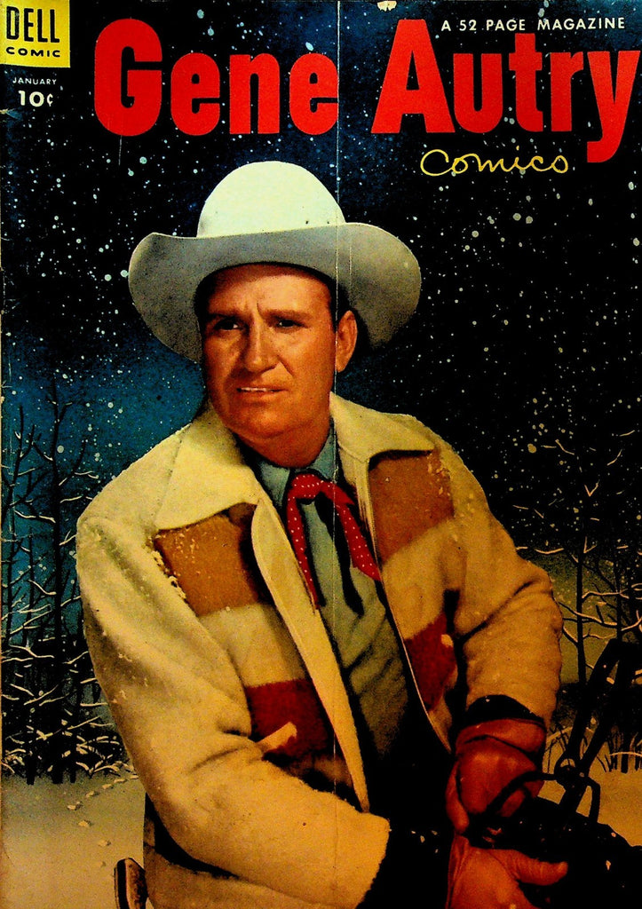 Gene Autry Comics 83 Dell Comics 1954 Snowing0