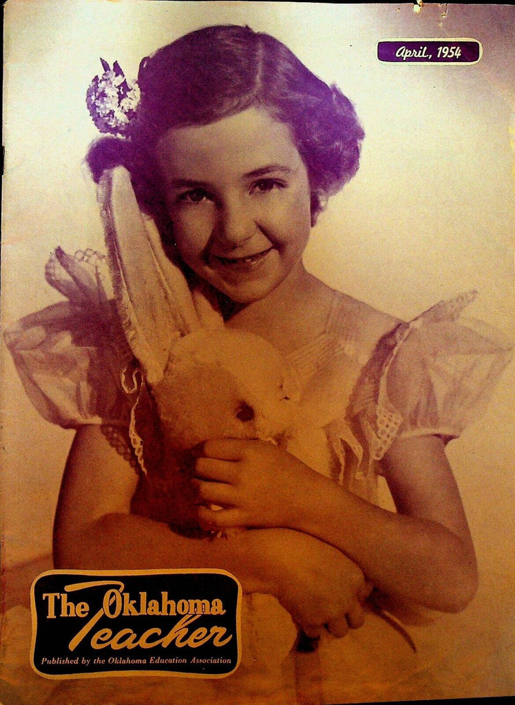 Oklahoma Teacher Magazine April 1954 Judy Wilson Easter
