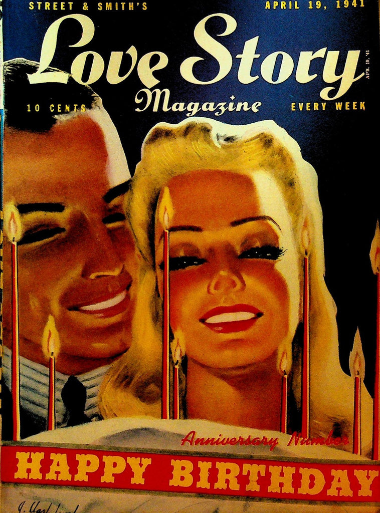 Love Story Pulp April 19 1941 Gladys Johnson Doris Knight Dorothy Dow0