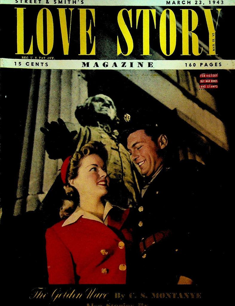 Love Story Pulp March 23 1943 CS Montanye Mary Marsh Damaris Beekstead0
