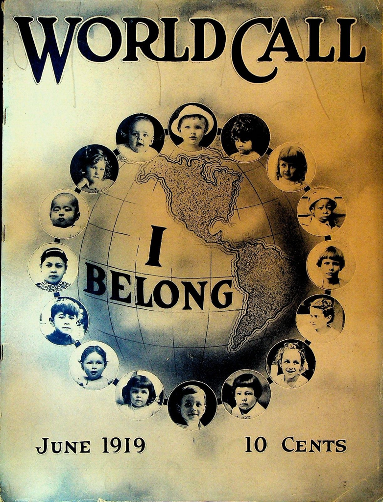 World Call Magazine June 1919 Lucy King DeMoss YMCA War Worker Shelton of Batang