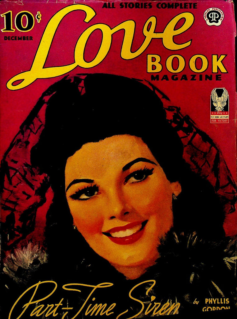 Love Book Magazine Pulp December 1942 Phyllis Gordon Demarest Hal Goodwin0