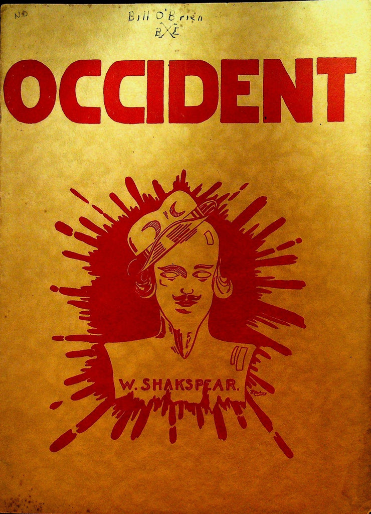 The Occident West High School Rochester NY Student Magazine 1930s0