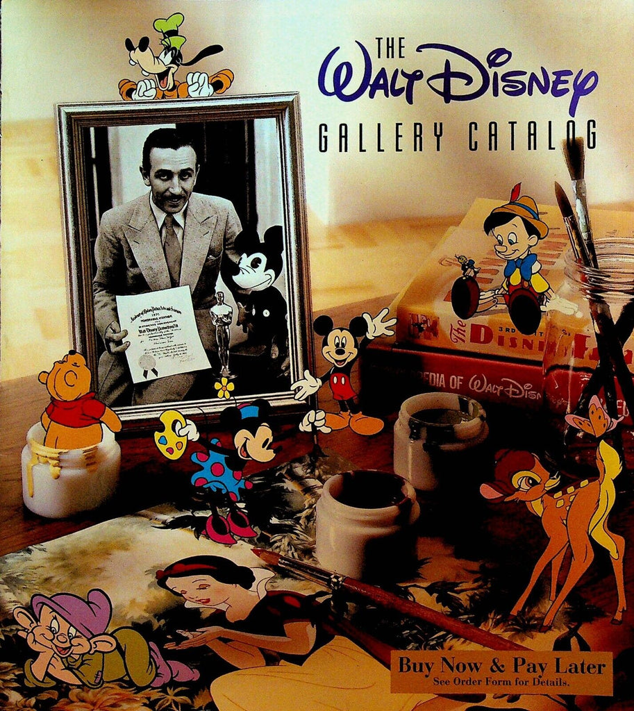 Walt Disney Gallery Catalog 1997 Mickey Mouse Snow White & the Seven Dwarfs