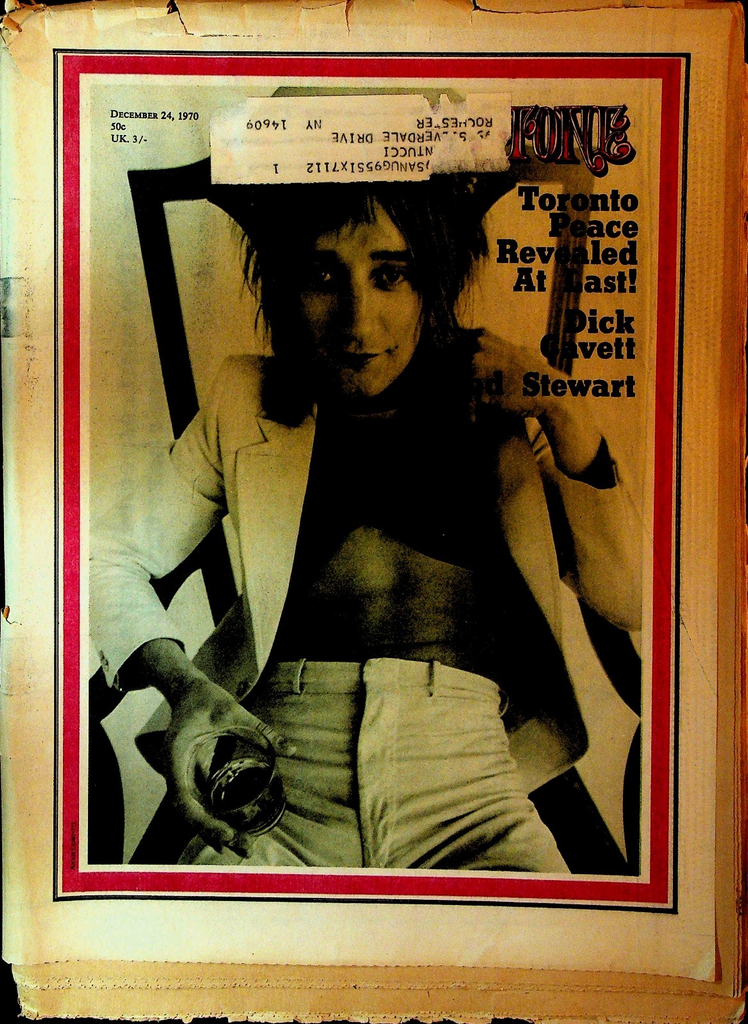 Rolling Stone 73 December 24 1970 Rod Stewart Dick Cavett Livingston Taylor0