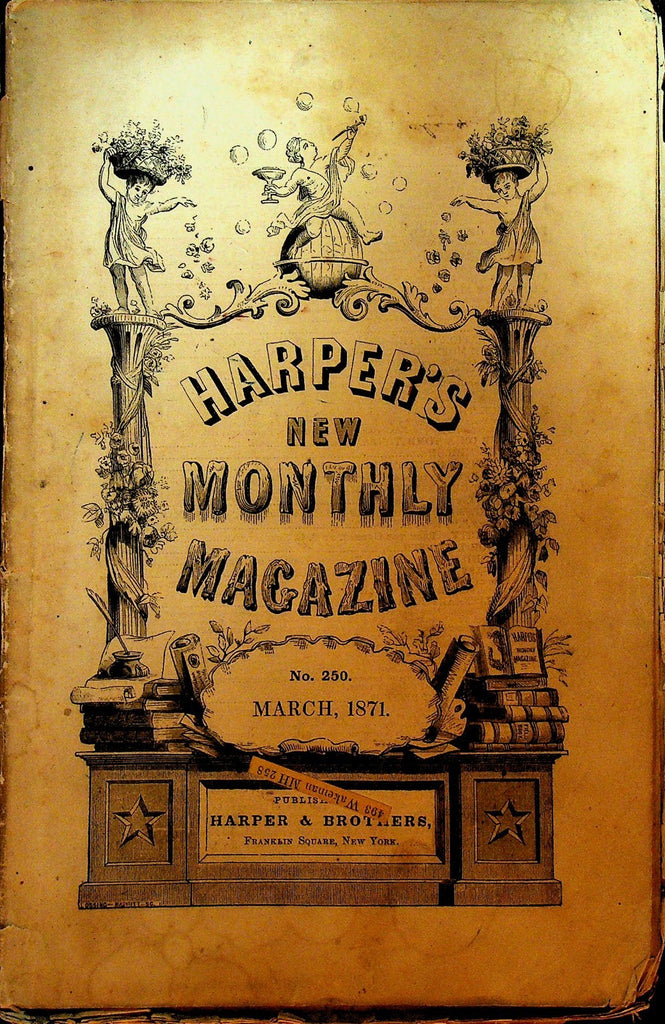 Harper's New Monthly Magazine March 1871 Ireland Frederick the Great0