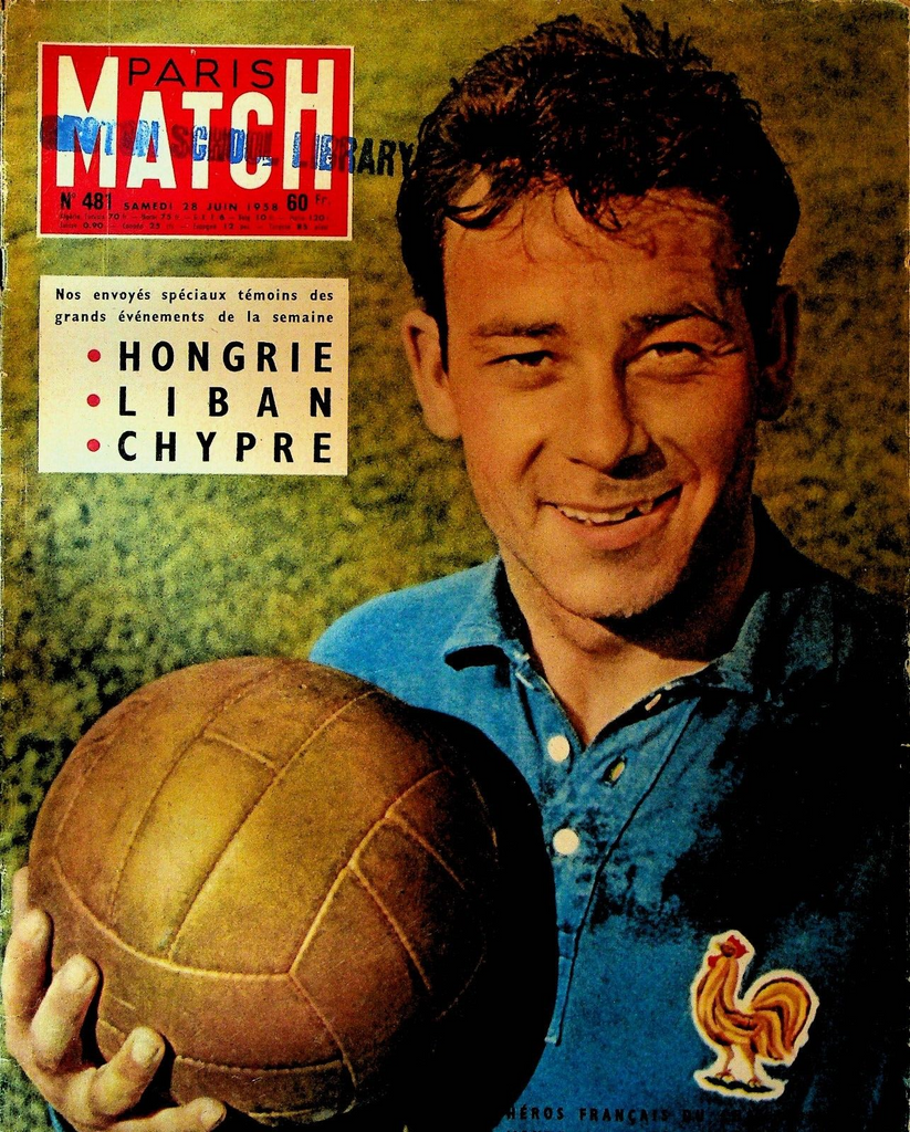 Paris Match Magazine June 28 1958 Soccer Le Mans Race Harry Truman