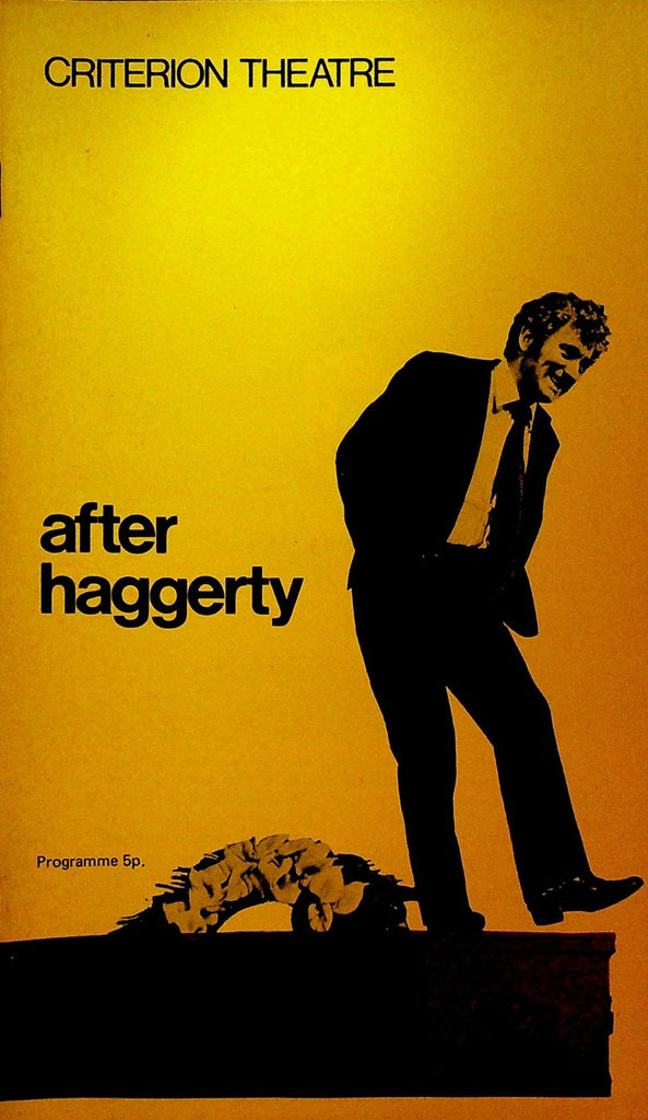 After Haggerty Playbill Royal Shakespeare Company 19710
