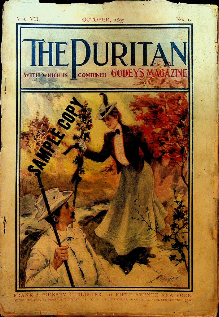 The Puritan Magazine October 1899 Albert Bigelow Paine Mary Graham0