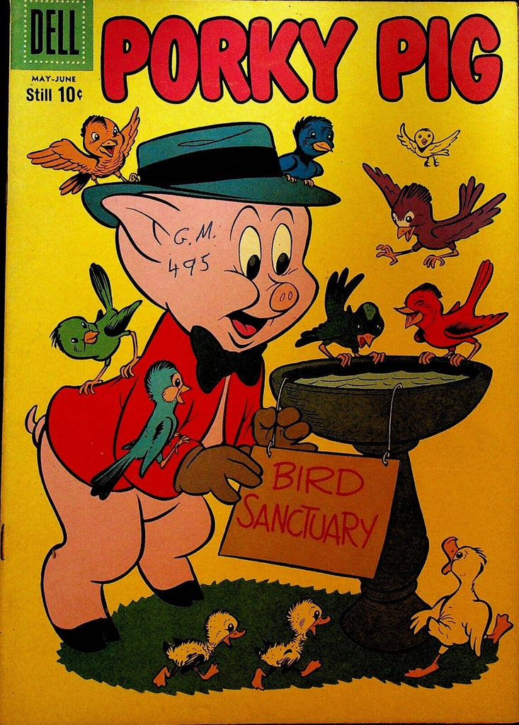 Porky Pig Comic Book 70 Dell Comics 1960 Bird Bath Sanctuary