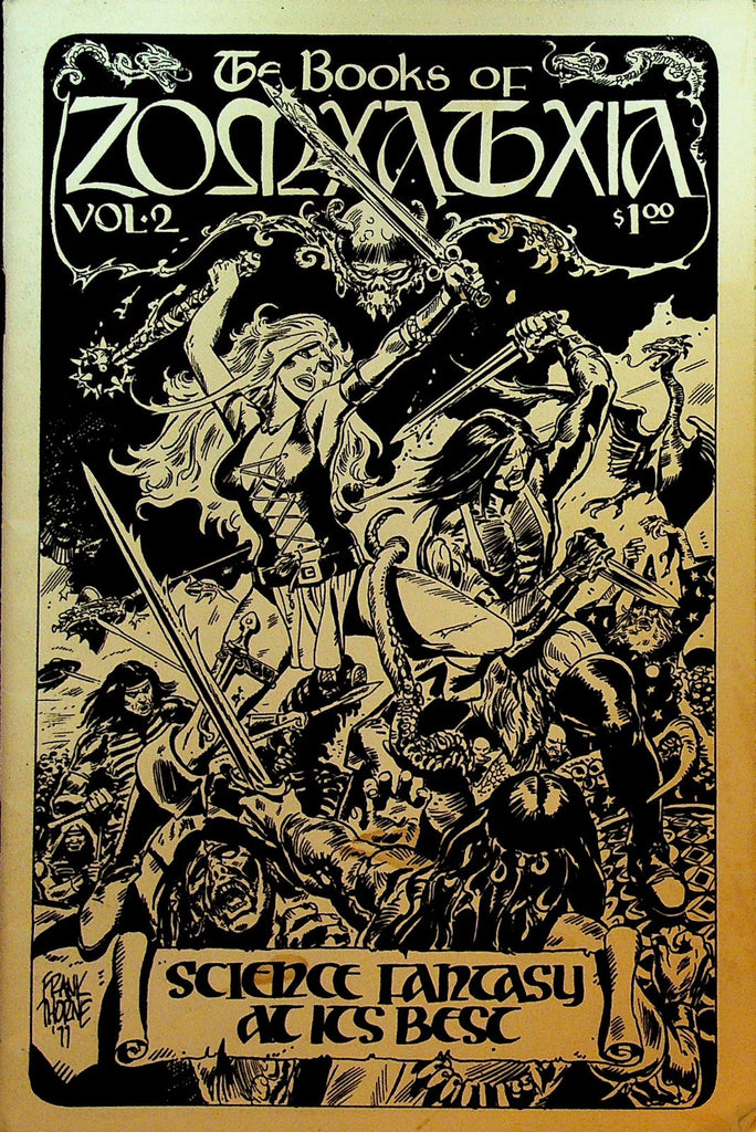 The Books of Zomxathxia #2 Frank Thorne Wendy Snow 19770