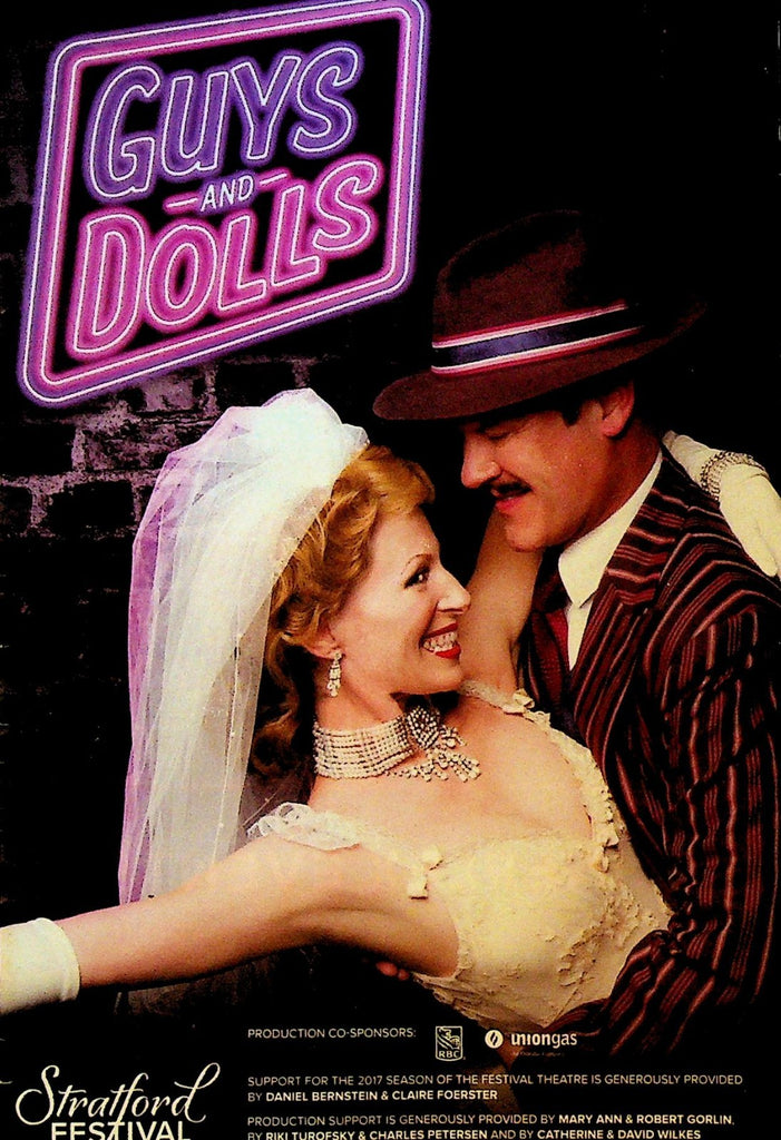 Guys and Dolls Playbill Stratford Festival 2017 Lily McEvenue Laurie Murdoch0