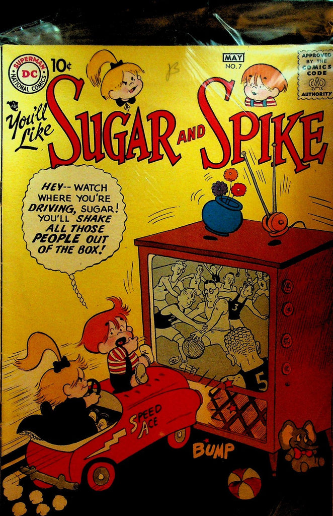 Sugar and Spike #7 DC Comics Sheldon Mayer 1957 Silver Age0
