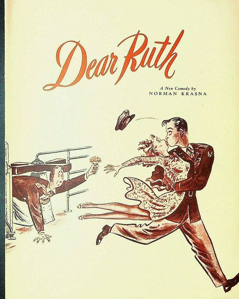 Dear Ruth Program 1940s Richard Earle Amy Douglas Anne Henderson William Bush0