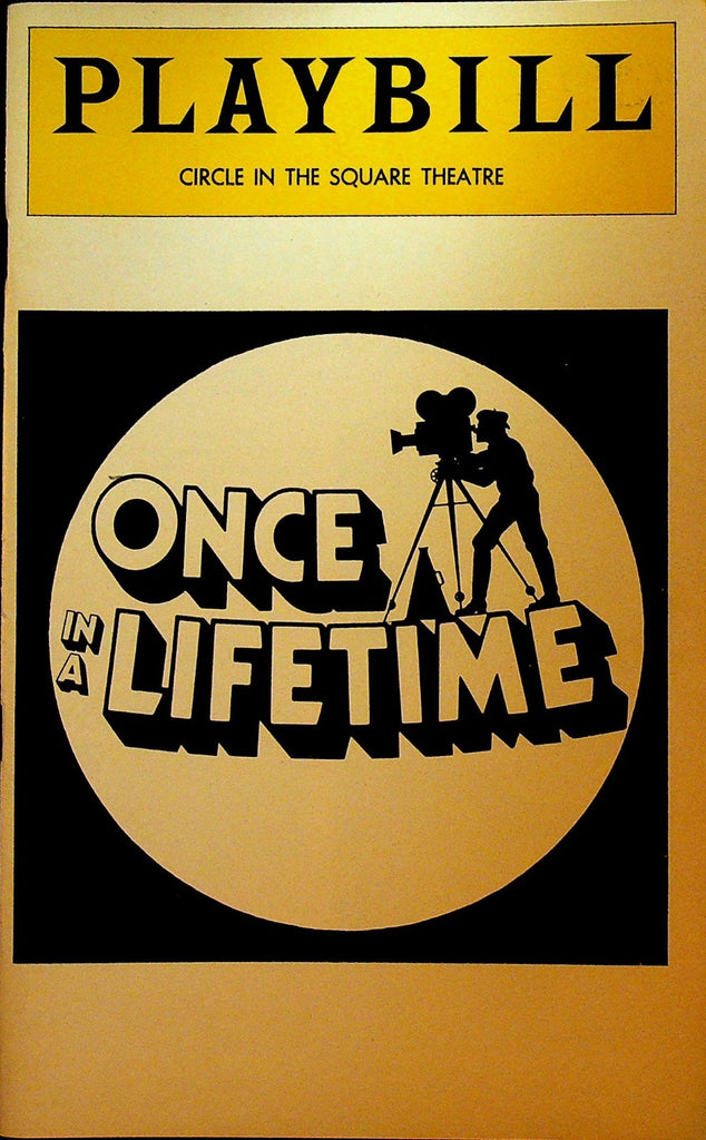 Once in a Lifetime Playbill June 1978 Treat Williams John Lithgow Max Wright0