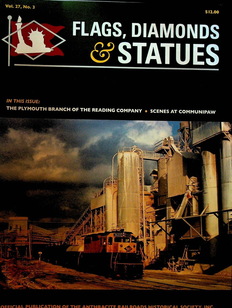 Flags Diamonds & Statues Railroad Magazine 92 Plymouth Branch Reading Company