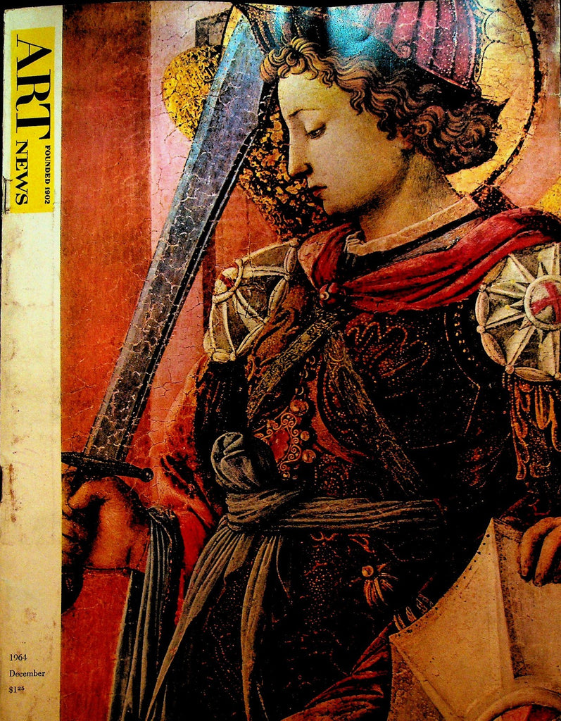 Art News Magazine December 1964 Anne Arnold Max Beckmann Fra Filippo Lippi0