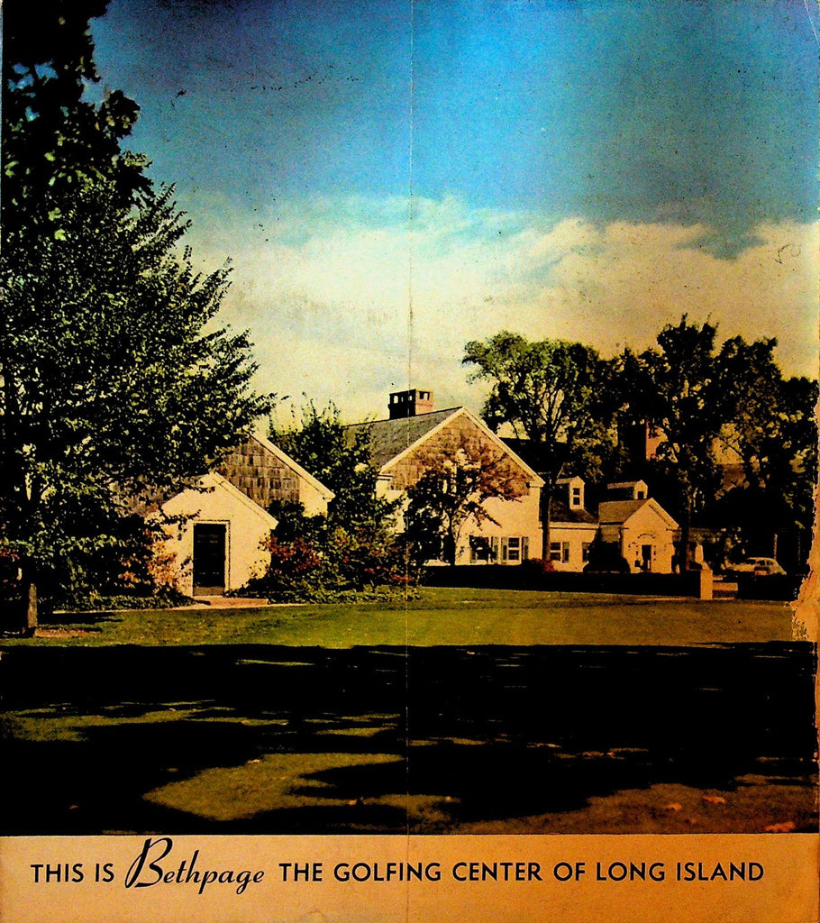 Long Island State Parks Booklet 1940s Bethpage Golf Fire Island0