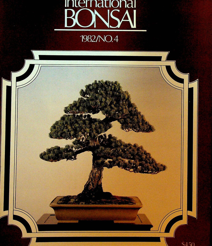 International Bonsai Magazine 1982 #4 Five Needle Pine Bonsai