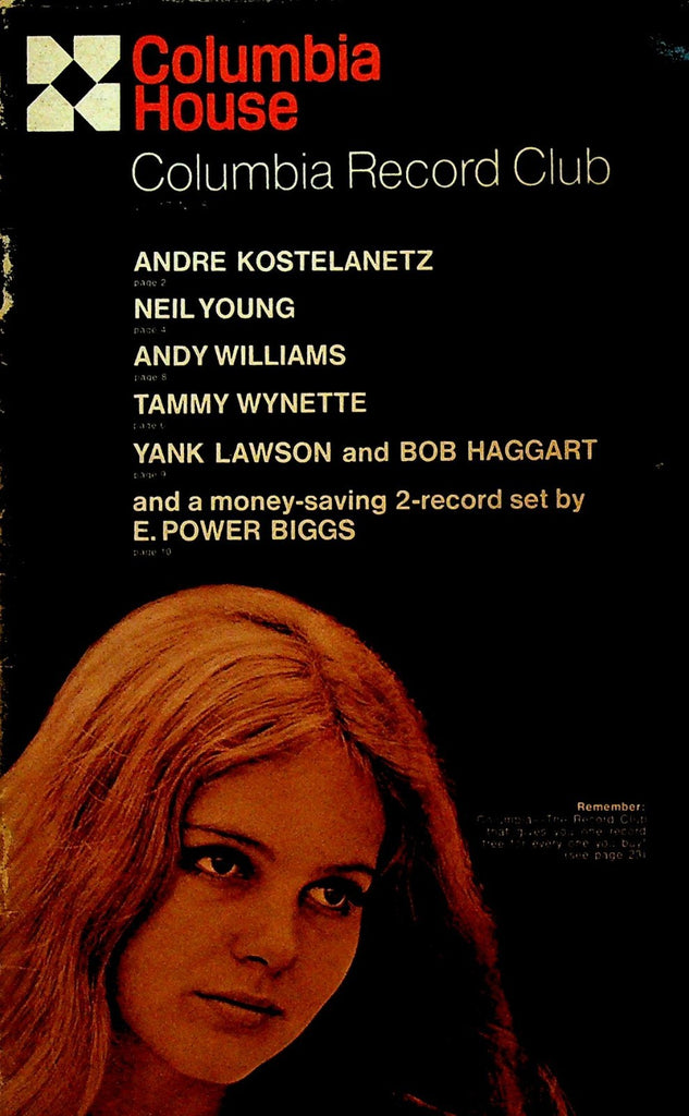 Columbia House Record Club Magazine 1970 17-8 Santana Johnny Cash Deep Purple0