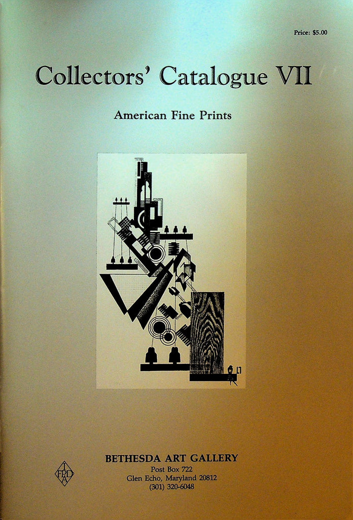 Collector's Catalogue VII American Fine Prints Bethesda Art Gallery0