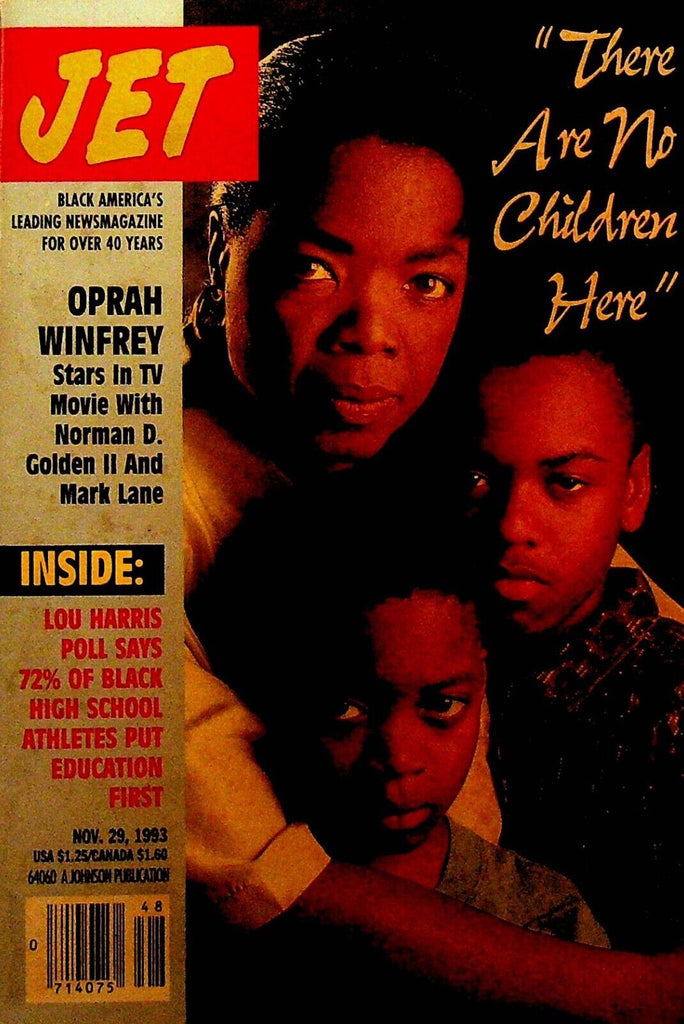 Jet Magazine November 29 1993 Oprah Winfrey Barry Bonds Frank Thomas