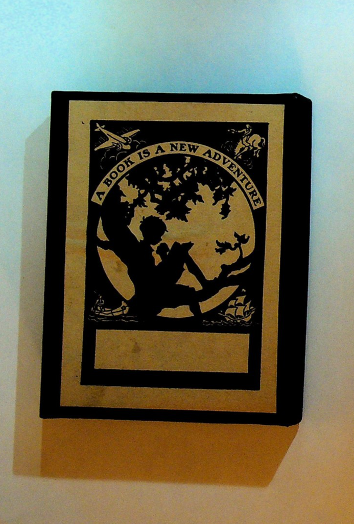 A Book is a New Adventure Bookplates and Box0